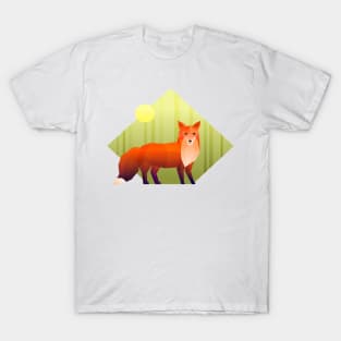 Wolf geometrical T-Shirt